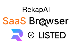 RekapAI - SaaS Browser Verified Badge