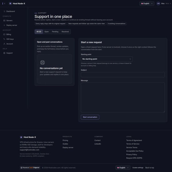 HostNodex Screenshot 10