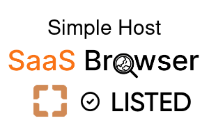 Simple Host - SaaS Browser Verified Badge