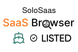 SoloSaas - SaaS Browser Verified Badge