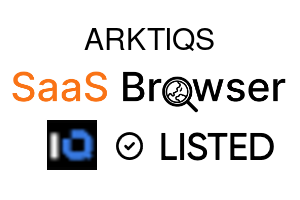 ARKTIQS - SaaS Browser Verified Badge