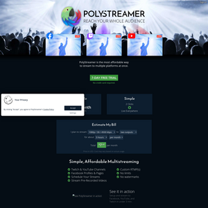PolyStreamer Screenshot