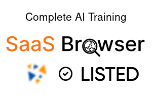 Complete AI Training - SaaS Browser Verified Badge