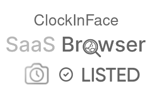 ClockInFace - SaaS Browser Verified Badge