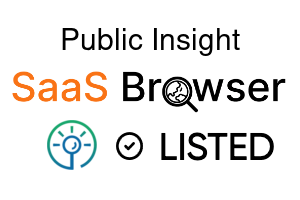 Public Insight - SaaS Browser Verified Badge