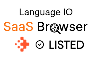 Language IO - SaaS Browser Verified Badge