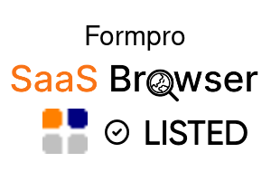 Formpro - SaaS Browser Verified Badge