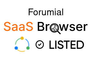 Forumial - SaaS Browser Verified Badge