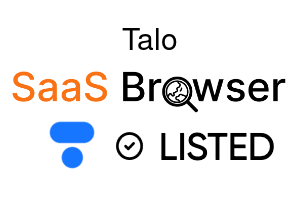 Talo - SaaS Browser Verified Badge
