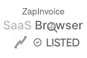 ZapInvoice - SaaS Browser Verified Badge