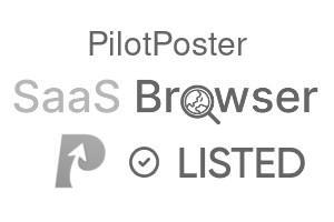 PilotPoster - SaaS Browser Verified Badge