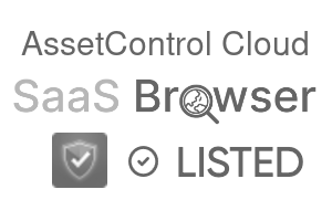 AssetControl Cloud - SaaS Browser Verified Badge