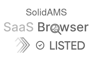 SolidAMS - SaaS Browser Verified Badge