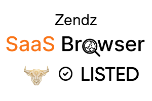 Zendz - SaaS Browser Verified Badge