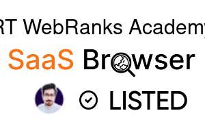 RT WebRanks Academy - SaaS Browser Verified Badge