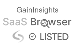 GainInsights - SaaS Browser Verified Badge