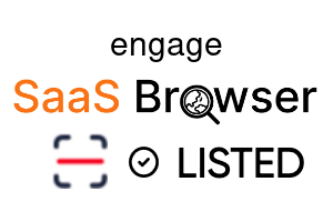 engage - SaaS Browser Verified Badge
