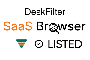 DeskFilter - SaaS Browser Verified Badge