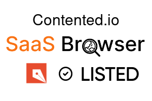 Contented.io - SaaS Browser Verified Badge