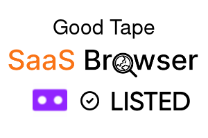 Good Tape - SaaS Browser Verified Badge