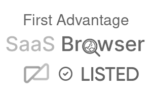First Advantage - SaaS Browser Verified Badge