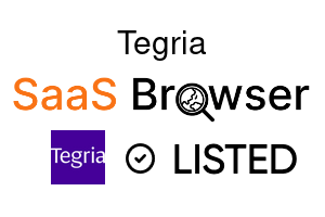 Tegria - SaaS Browser Verified Badge