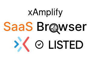 xAmplify - SaaS Browser Verified Badge