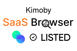 Kimoby - SaaS Browser Verified Badge
