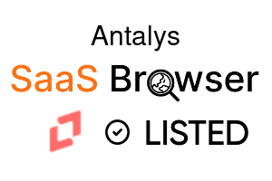 Antalys - SaaS Browser Verified Badge