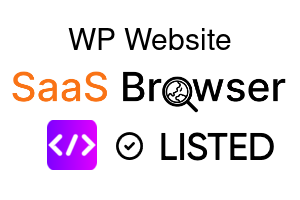 WP Website - SaaS Browser Verified Badge