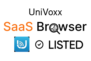 UniVoxx - SaaS Browser Verified Badge