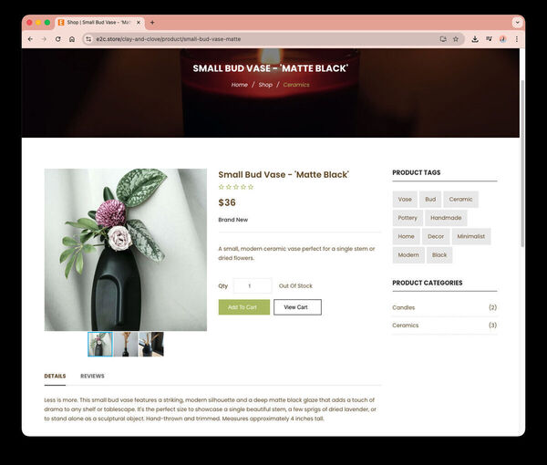 E2C Store Screenshot 2