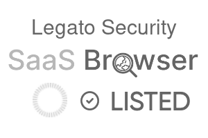 Legato Security - SaaS Browser Verified Badge