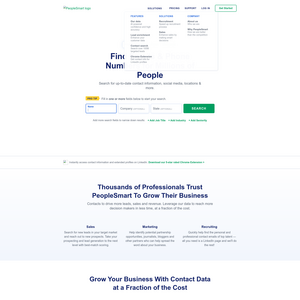 PeopleSmart Screenshot