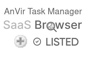AnVir Task Manager - SaaS Browser Verified Badge