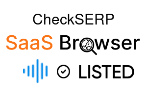 CheckSERP - SaaS Browser Verified Badge