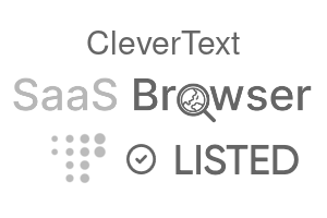 CleverText - SaaS Browser Verified Badge