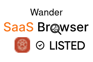 Wander - SaaS Browser Verified Badge
