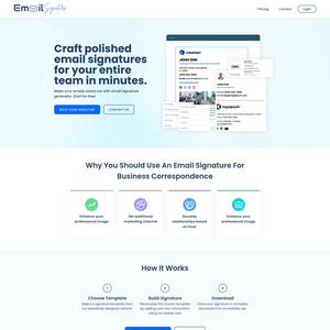 EmailSignature.cloud Screenshot