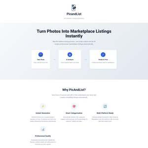 PicAndList Screenshot