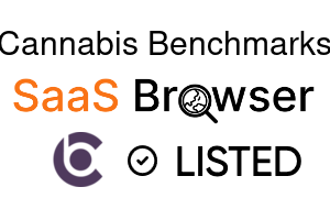 Cannabis Benchmarks - SaaS Browser Verified Badge