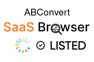 ABConvert - SaaS Browser Verified Badge
