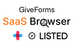 GiveForms - SaaS Browser Verified Badge