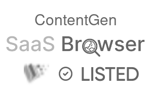 ContentGen - SaaS Browser Verified Badge
