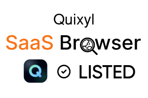 Quixyl - SaaS Browser Verified Badge