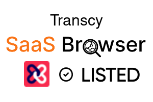 Transcy - SaaS Browser Verified Badge