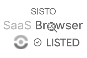 SISTO - SaaS Browser Verified Badge