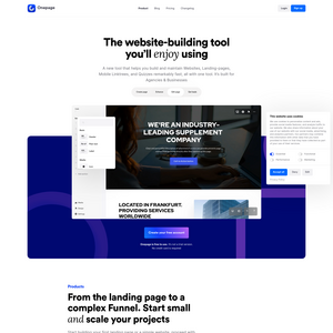 Onepage Screenshot