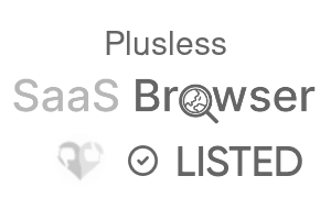 Plusless - SaaS Browser Verified Badge