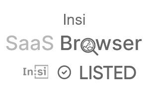 Insi - SaaS Browser Verified Badge